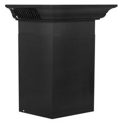 ZLINE Wall Mount Range Hood in Black Stainless Steel with Built-in CrownSound® Bluetooth Speakers - BSKBNCRN-BT - The Home Selection