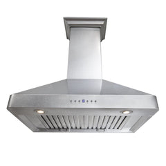 ZLINE Wall Mount Range Hood in DuraSnow® Stainless Steel - 8KF2S - The Home Selection