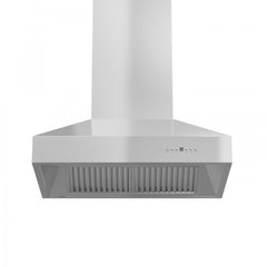 ZLINE Wall Mount Range Hood in Stainless Steel - Includes Remote Blower - 697-RD - The Home Selection