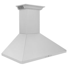 ZLINE Wall Mount Range Hood in Stainless Steel with Built-in CrownSound® Bluetooth Speakers - KF1CRN-BT - The Home Selection