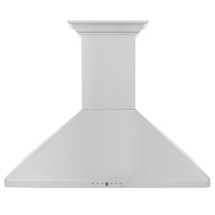 ZLINE Wall Mount Range Hood in Stainless Steel with Built-in CrownSound® Bluetooth Speakers - KF1CRN-BT - The Home Selection