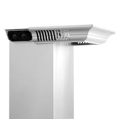 ZLINE Wall Mount Range Hood in Stainless Steel with Built-in CrownSound™ Bluetooth Speakers - KF2CRN-BT - The Home Selection