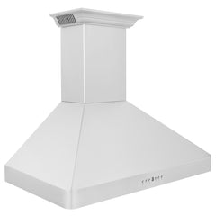ZLINE Wall Mount Range Hood in Stainless Steel with Built-in CrownSound™ Bluetooth Speakers - KF2CRN-BT - The Home Selection