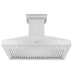 ZLINE Wall Mount Range Hood in Stainless Steel with Built-in CrownSound™ Bluetooth Speakers - KF2CRN-BT - The Home Selection