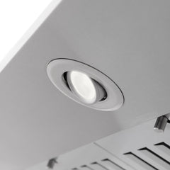 ZLINE Wall Mount Range Hood in Stainless Steel with Built-in CrownSound™ Bluetooth Speakers - KF2CRN-BT - The Home Selection
