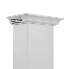 ZLINE Wall Mount Range Hood in Stainless Steel with Built-in CrownSound™ Bluetooth Speakers - KF2CRN-BT - The Home Selection