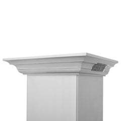 ZLINE Wall Mount Range Hood in Stainless Steel with Built-in CrownSound® Bluetooth Speakers - KNCRN-BT - The Home Selection