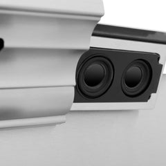 ZLINE Wall Mount Range Hood in Stainless Steel with Built-in CrownSound® Bluetooth Speakers - KNCRN-BT - The Home Selection