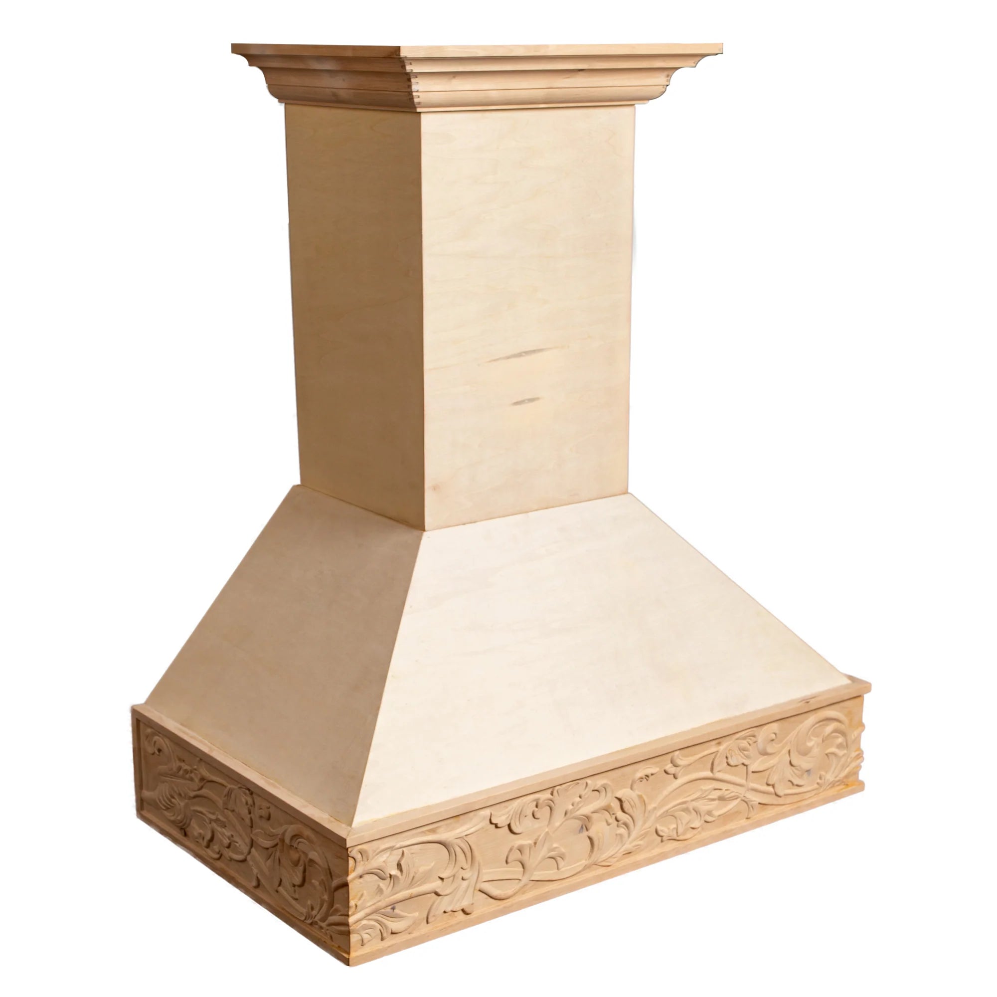 ZLINE 36" Unfinished Wooden Wall Mount Range Hood - Includes Motor (373UF-36)